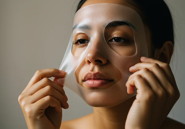 Person shedding a mask, embracing their true self