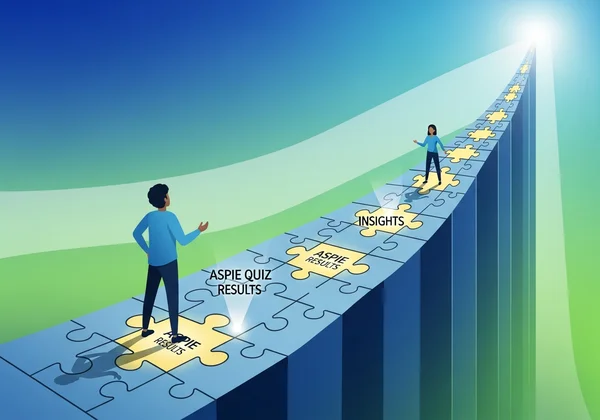 Person confidently navigates career with self-awareness