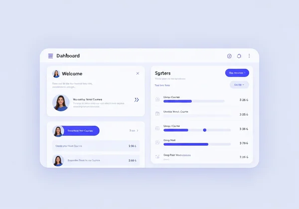 Online quiz results dashboard patterns